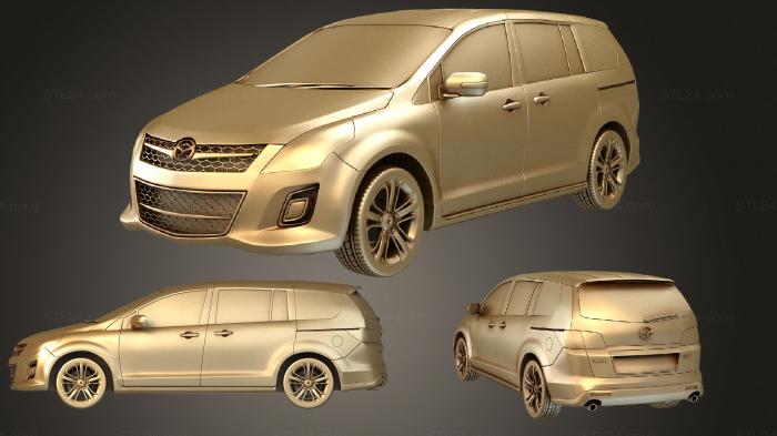 Автомобили и транспорт (MPV 2010, CARS_2739) 3D модель для ЧПУ станка
